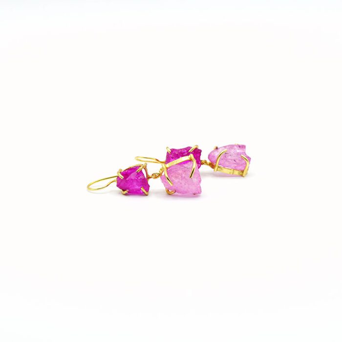 Pendientes Dark pink